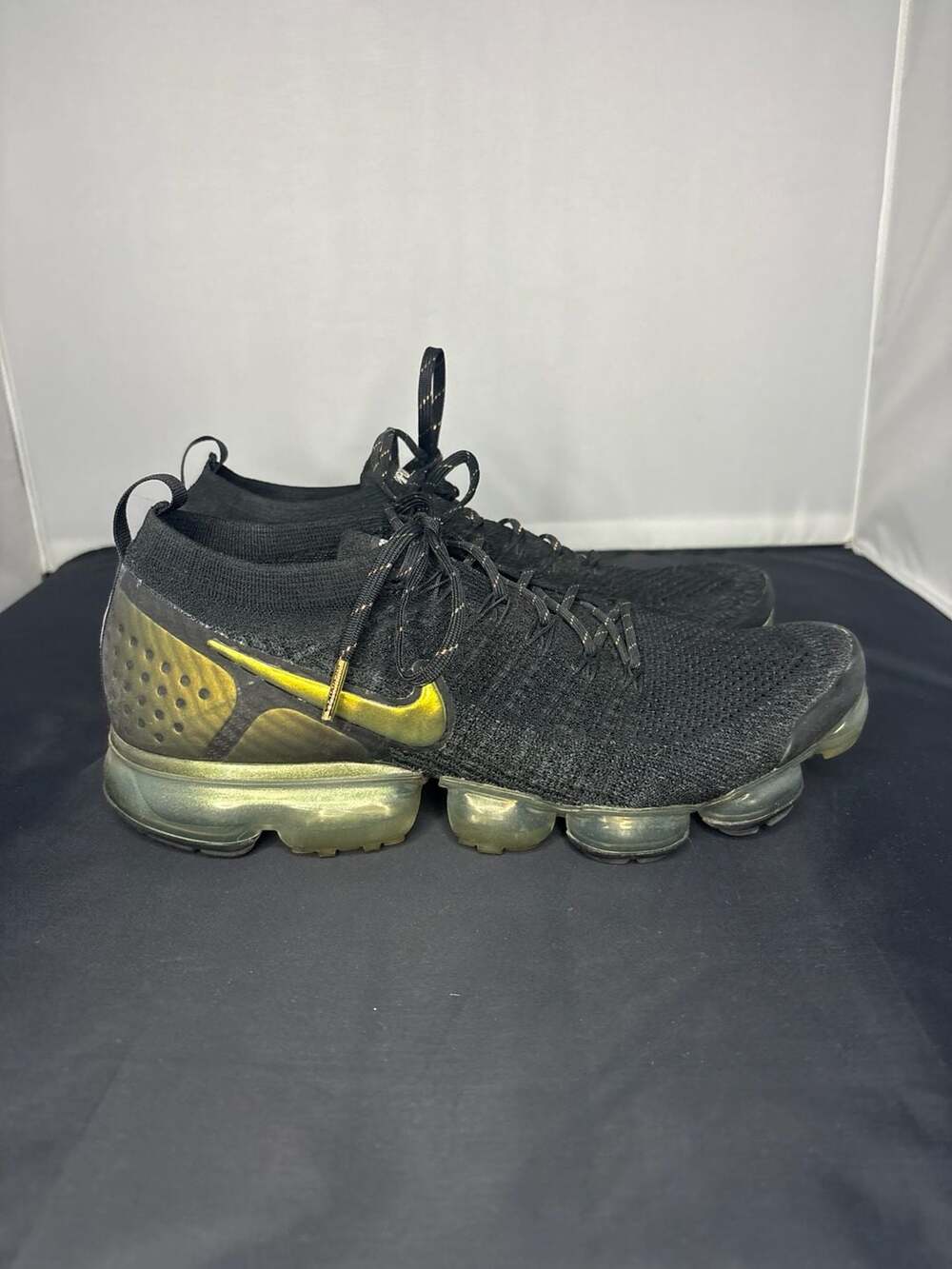 Nike Air VaporMax Flyknit 2 'Black Gold' 942842-015